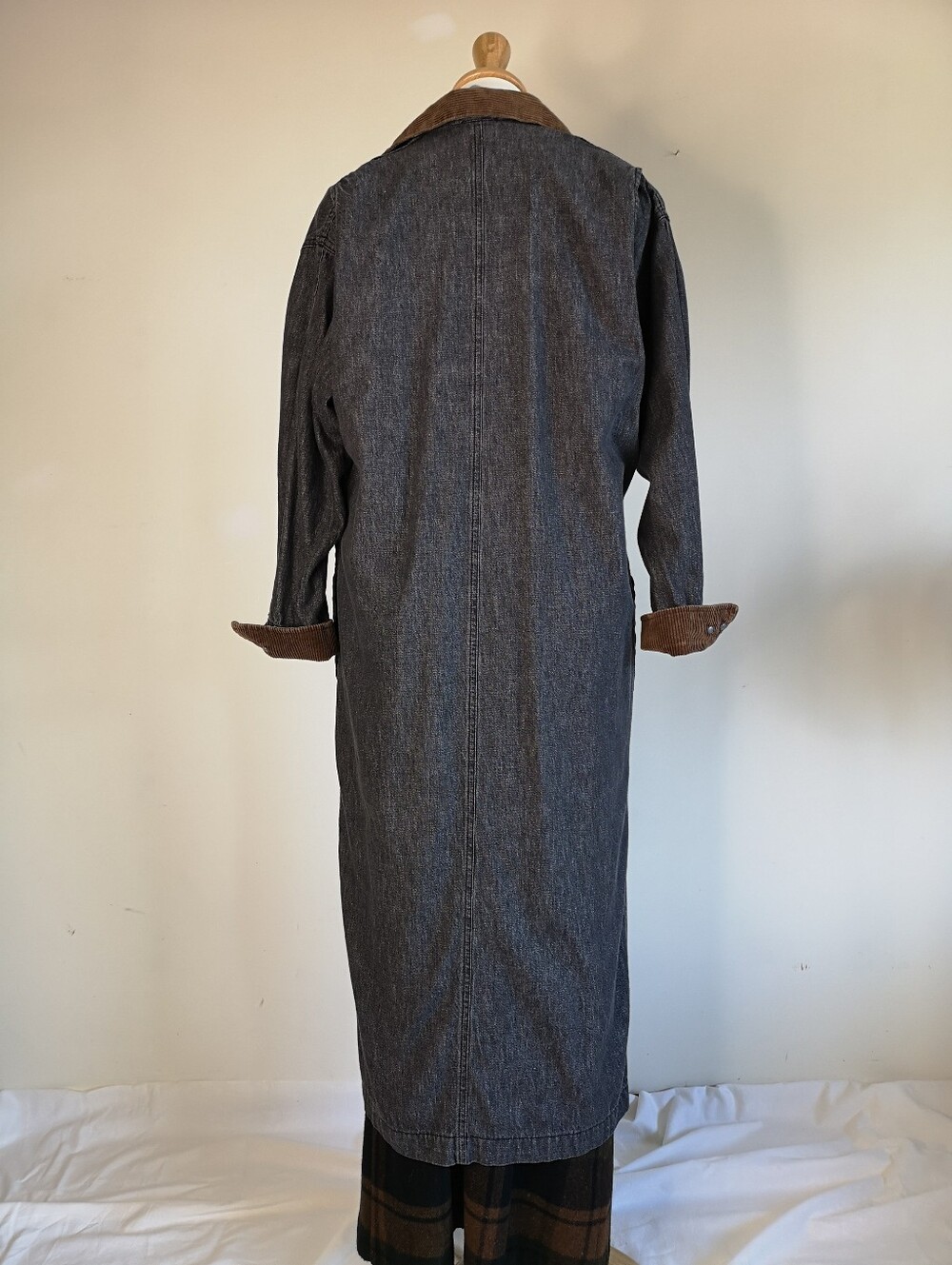 90s Ralph Lauren Duster Jacket - Picture 4 of 9
